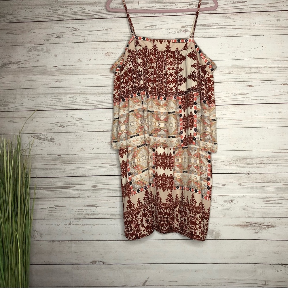 Mossimo Supply Co strappy tiered tank DRESS